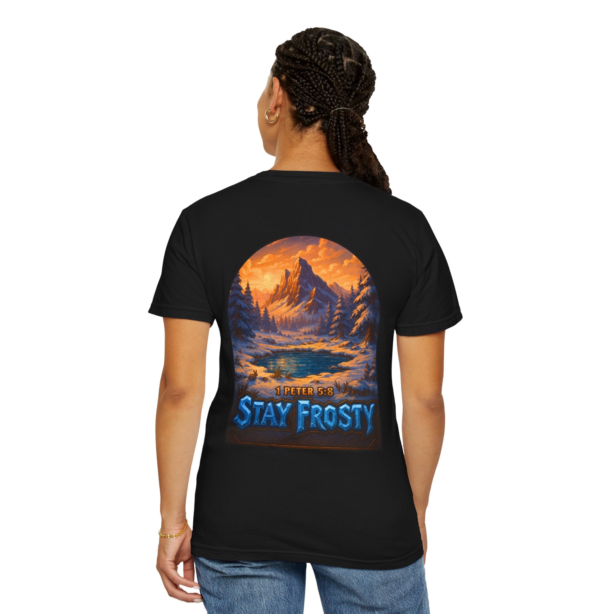 Stay Frosty Christian Faith T-shirt | Religious Streetwear, Faith Apparel