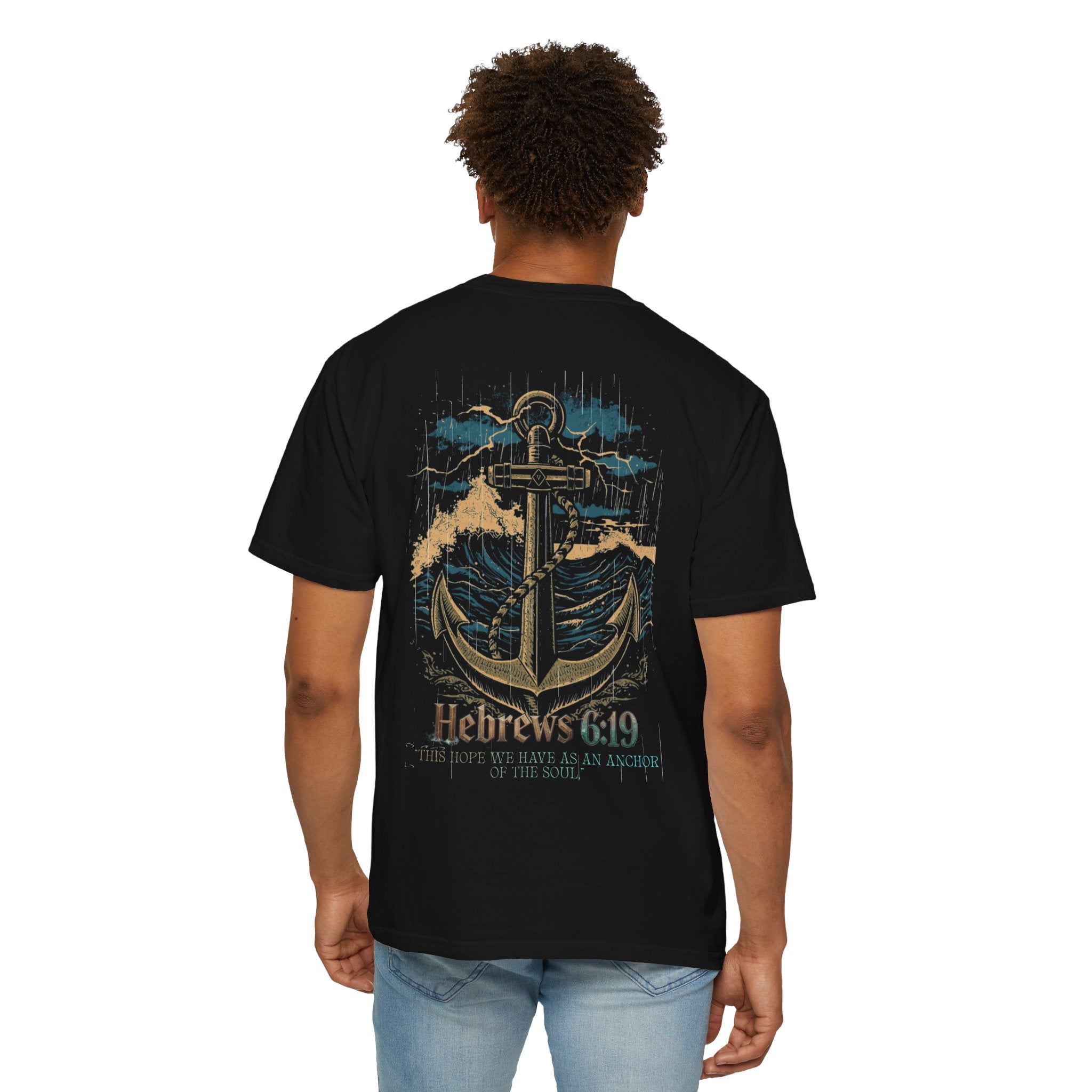 Anchor of my soul Unisex T-shirt, Christian Streetwear Religious Faith Apparel, Clothing