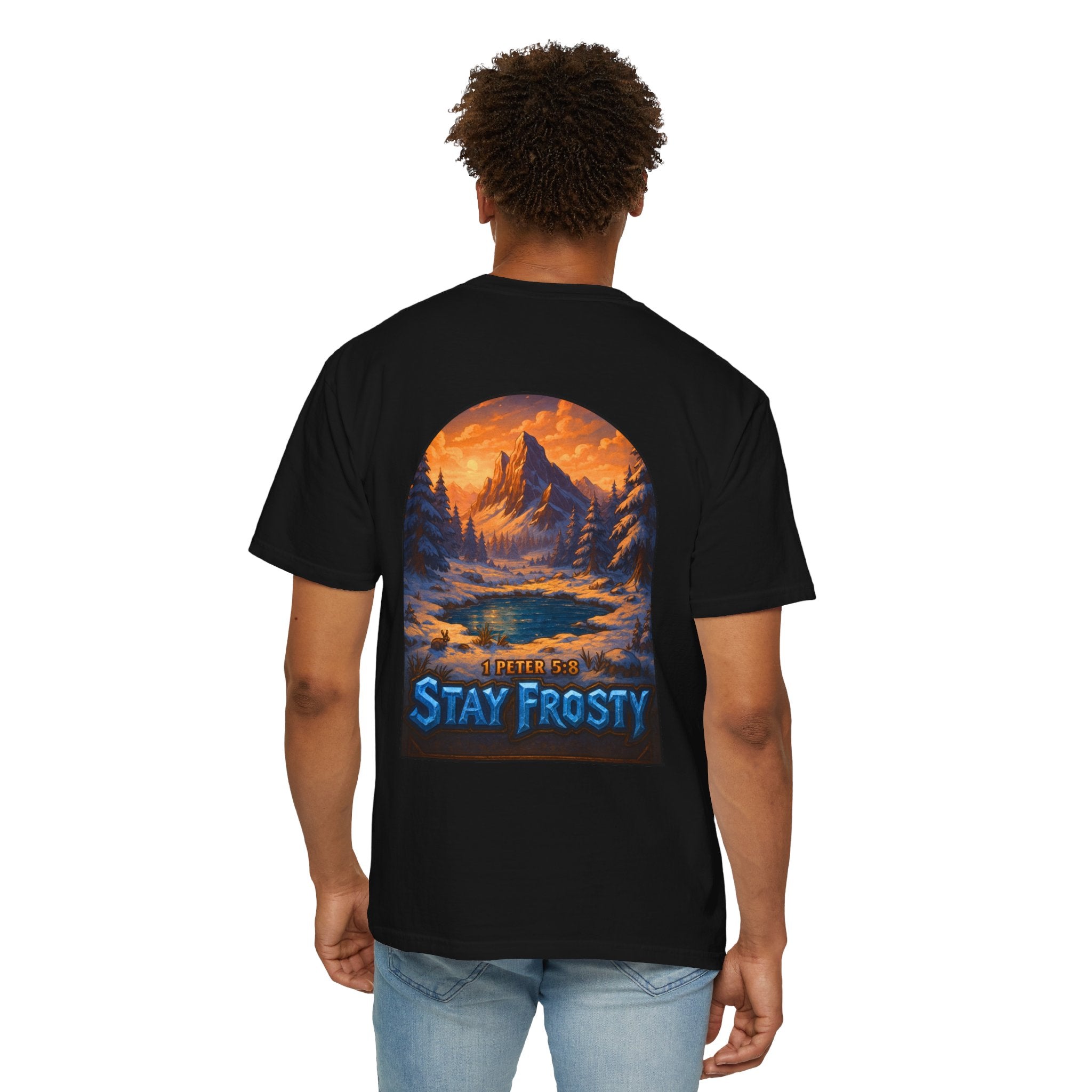 Stay Frosty Christian Faith T-shirt | Religious Streetwear, Faith Apparel